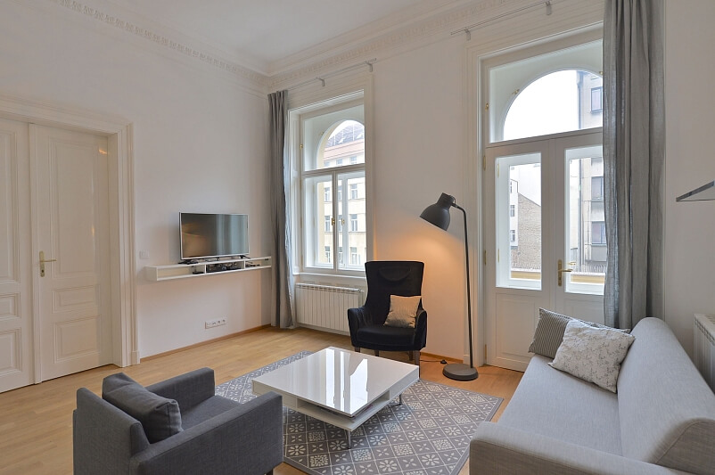 Na Poříčí, Nové Město - Prague 1 | Rent, Apartment One-bedroom (2+kk), 63 m²