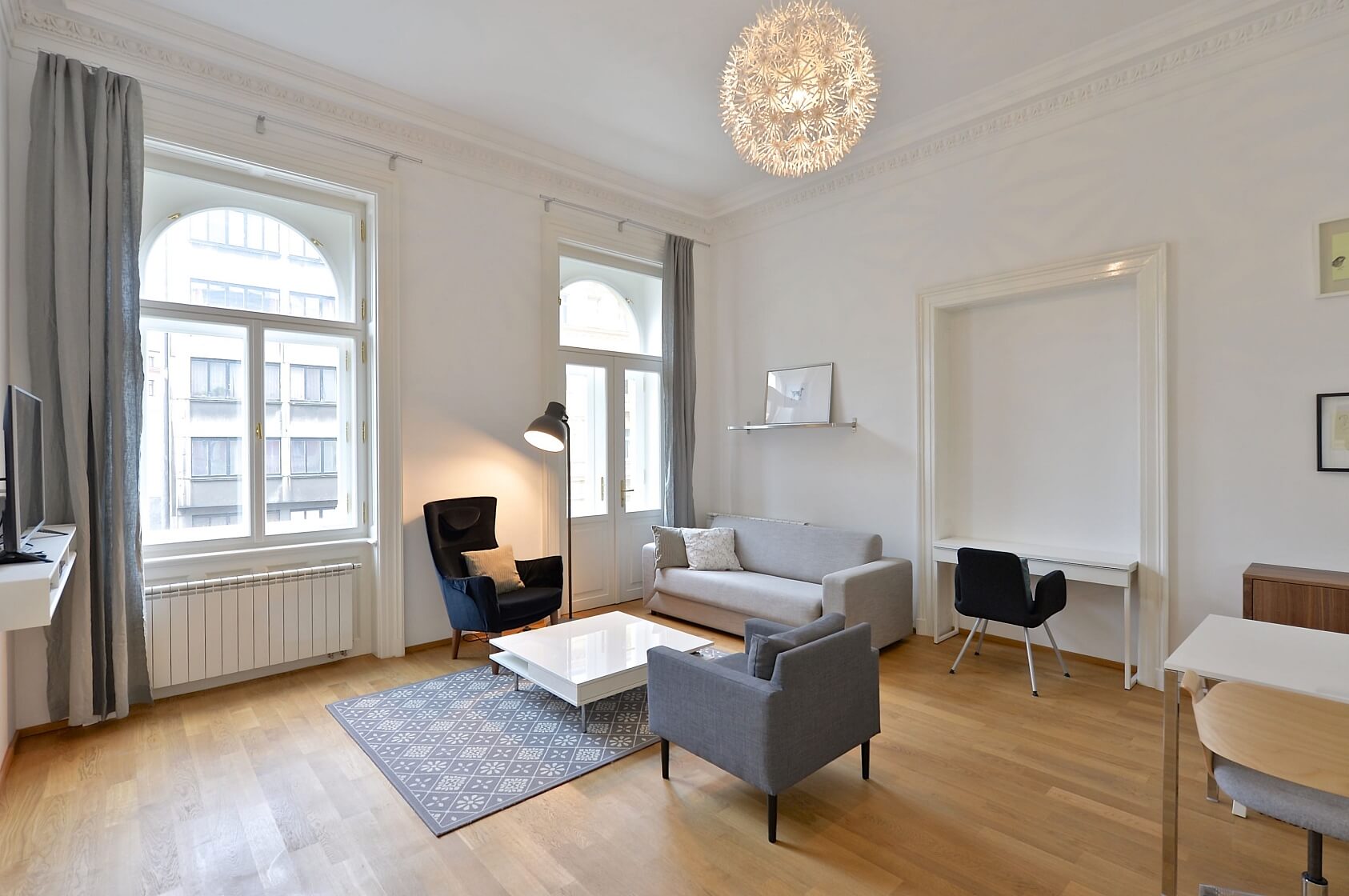 Na Poříčí, Nové Město - Prague 1 | Rent, Apartment One-bedroom (2+kk), 63 m²