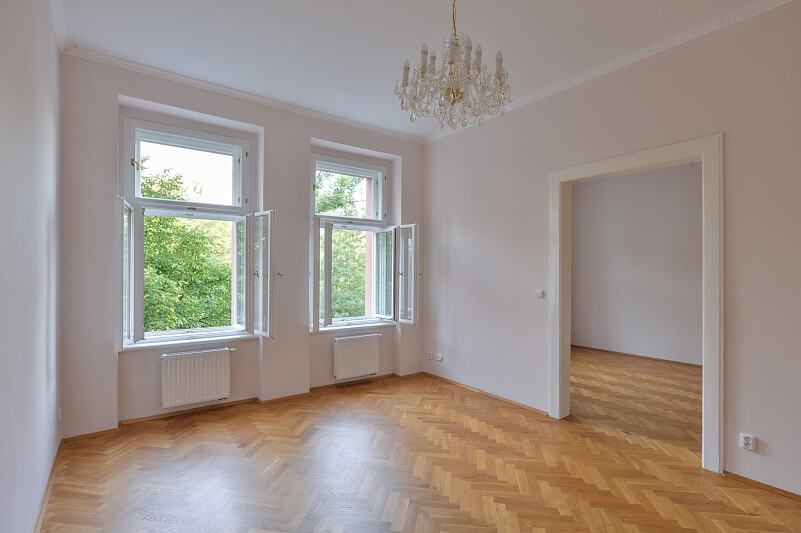 U Rajské zahrady, Žižkov - Prague 3 | Rent, Apartment Two-bedroom (3+1), 98 m²