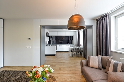 Moravská, Vinohrady - Prague 2 | Rent, Apartment One-bedroom (2+kk), 91 m²