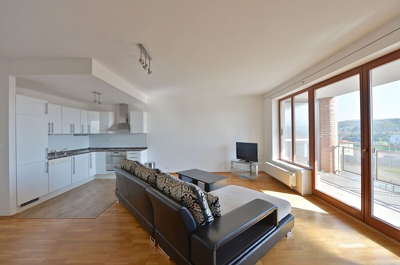 Máslova, Dejvice - Prague 6 | Rent, Apartment One-bedroom (2+kk), 83 m²