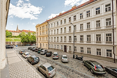 Pod Slovany, Nové Město - Prague 2 | Rent, Apartment Two-bedroom (3+kk), 97 m²