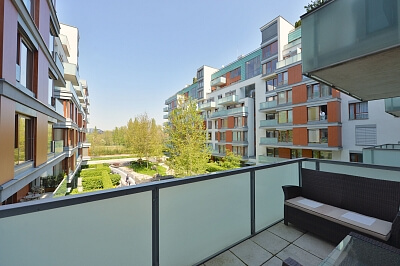 Rohanské nábřeží, Karlín - Prague 8 | Rent, Apartment Two-bedroom (3+kk), 127 m²