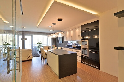 Rohanské nábřeží, Karlín - Prague 8 | Rent, Apartment Two-bedroom (3+kk), 127 m²