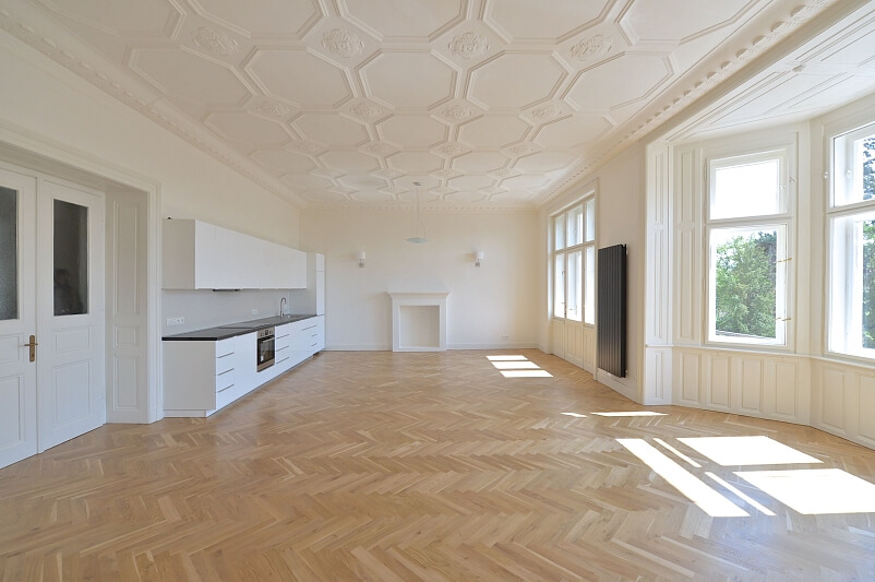 U Havlíčkových sadů, Vinohrady - Prague 2 | Rent, Apartment One-bedroom (2+kk), 105 m²