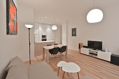 Ovenecká, Bubeneč - Prague 7 | Rent, Apartment One-bedroom (2+kk), 65 m²
