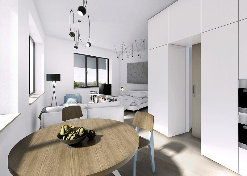 Mlýnská, Brno - střed - Brno-město | Sale, Apartment One-bedroom (2+kk), 42 m²