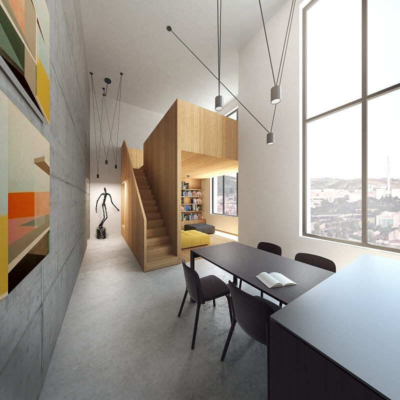 Mlýnská, Brno - střed - Brno-město | Sale, Apartment Three-bedroom (4+kk), 91 m²