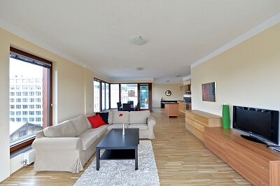 Rohanské nábřeží, Karlín - Prague 8 | Rent, Apartment Two-bedroom (3+kk), 147 m²