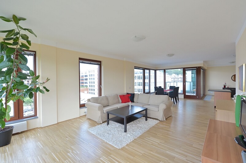 Rohanské nábřeží, Karlín - Prague 8 | Rent, Apartment Two-bedroom (3+kk), 147 m²