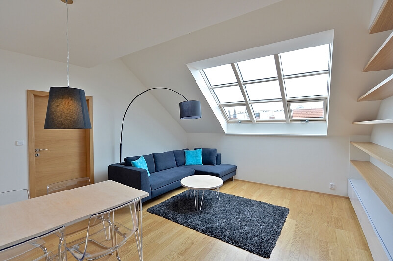 Lublaňská, Nové Město - Prague 2 | Rent, Apartment One-bedroom (2+kk), 56 m²