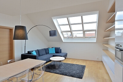 Lublaňská, Nové Město - Prague 2 | Rent, Apartment One-bedroom (2+kk), 56 m²