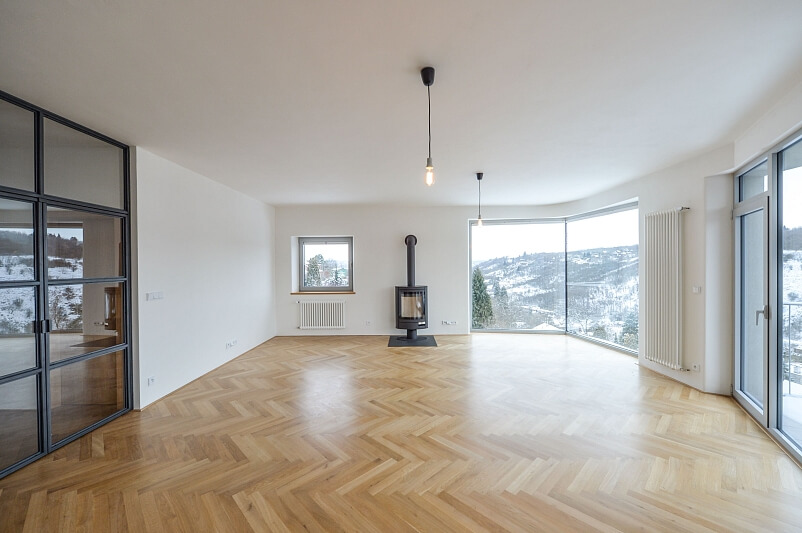 Na Dlážděnce, Troja - Praha 8 | Pronájem, Byt 4+kk, 213 m²