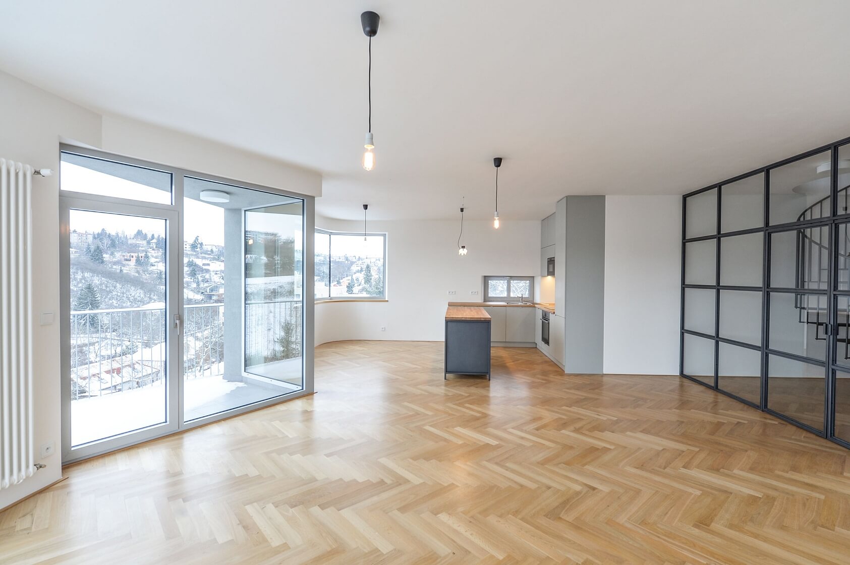 Na Dlážděnce, Troja - Praha 8 | Pronájem, Byt 4+kk, 213 m²