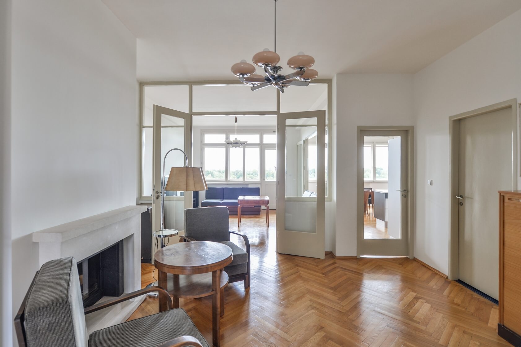 Milady Horákové, Bubeneč - Prague 7 | Rent, Apartment Two-bedroom (3+1), 131 m²