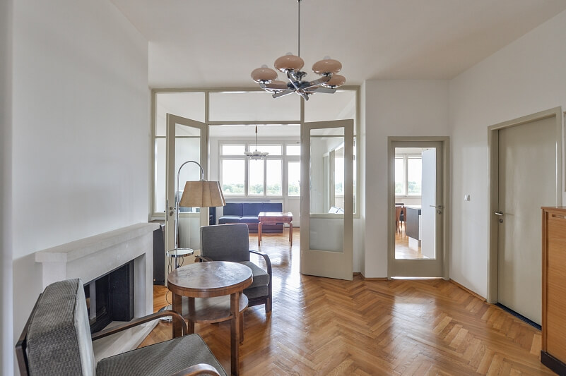Milady Horákové, Bubeneč - Prague 7 | Rent, Apartment Two-bedroom (3+1), 131 m²
