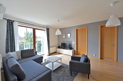 Vršovická, Vršovice - Prague 10 | Rent, Apartment One-bedroom (2+kk), 65 m²