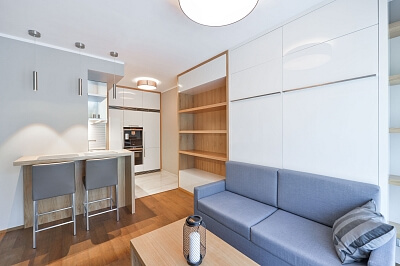 U Nikolajky, Smíchov - Praha 5 | Pronájem, Byt 1+kk, 49 m²