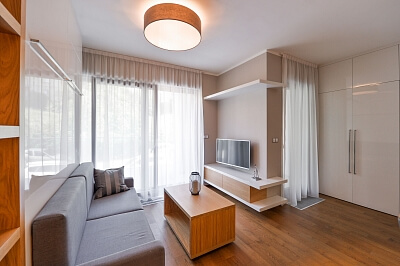 U Nikolajky, Smíchov - Prague 5 | Rent, Apartment Studio (1+kk), 49 m²