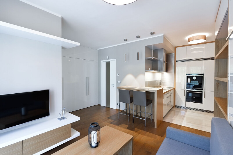 U Nikolajky, Smíchov - Prague 5 | Rent, Apartment Studio (1+kk), 49 m²