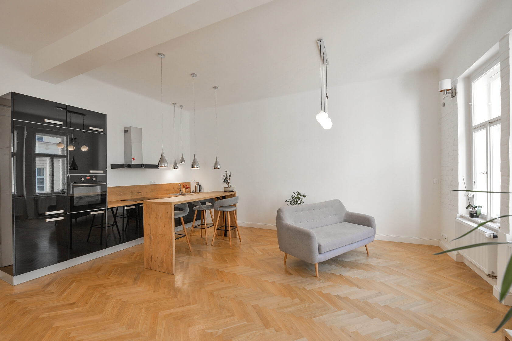 Moravská, Vinohrady - Prague 2 | Rent, Apartment One-bedroom (2+kk), 72 m²