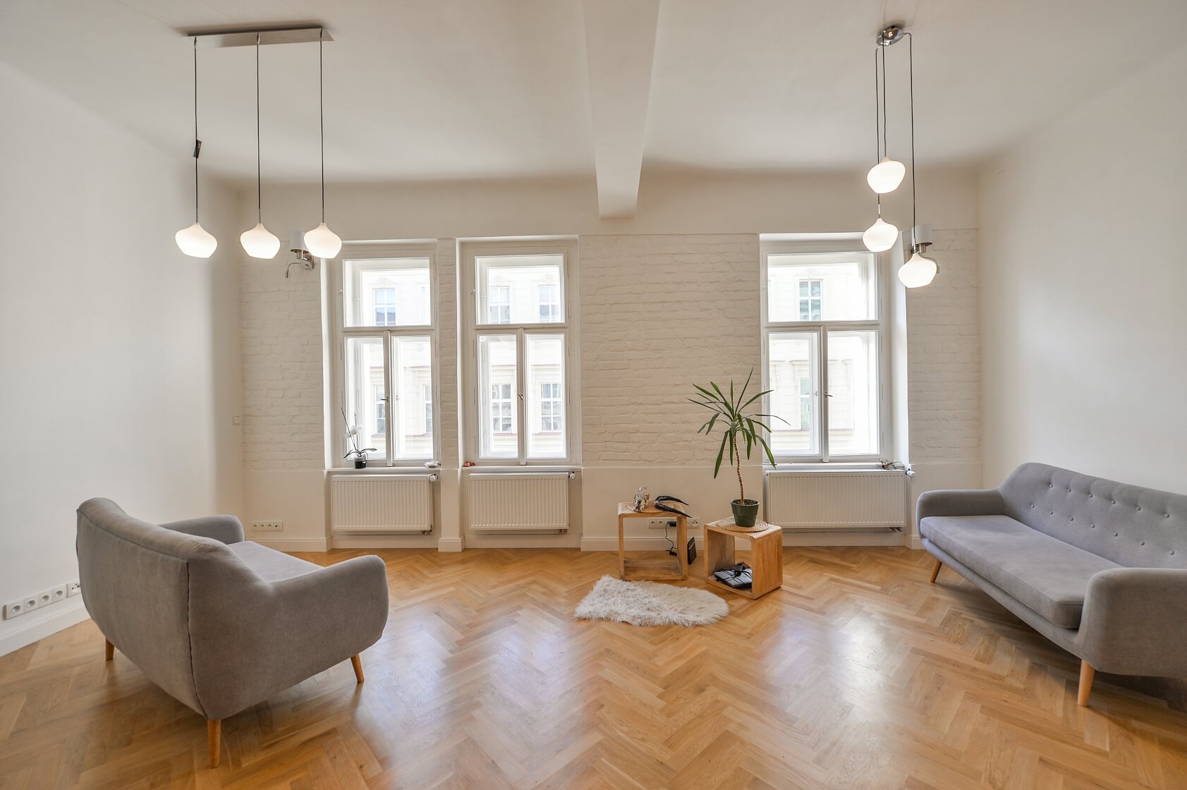 Moravská, Vinohrady - Prague 2 | Rent, Apartment One-bedroom (2+kk), 72 m²