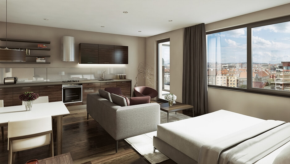 Sanderova, Holešovice - Praha 7 | Prodej, Byt 3+kk, 113 m²