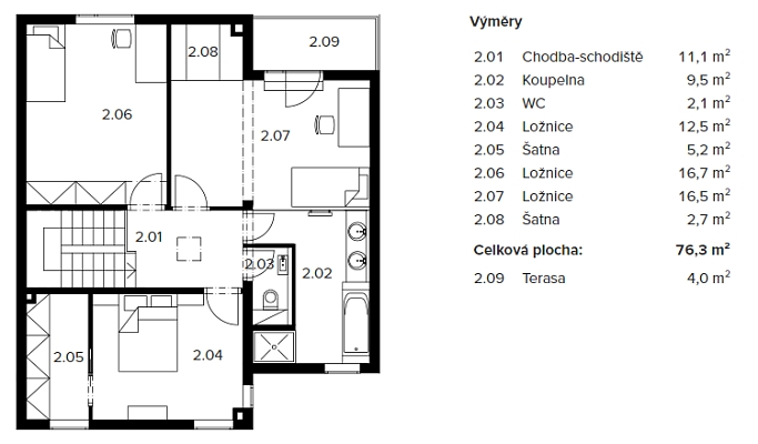 Půdorys 2