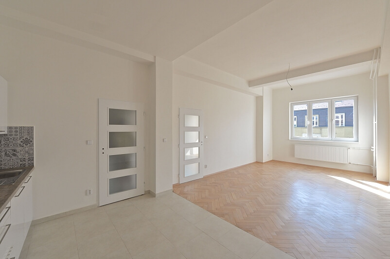 Podolská, Podolí - Prague 4 | Rent, Apartment Two-bedroom (3+kk), 79 m²