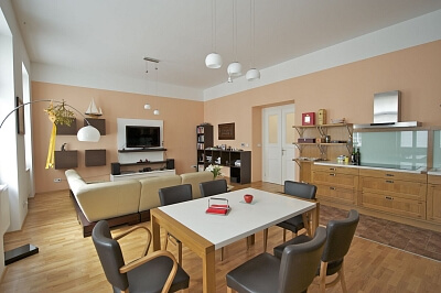 Pod Slovany, Nové Město - Prague 2 | Rent, Apartment Two-bedroom (3+kk), 101 m²