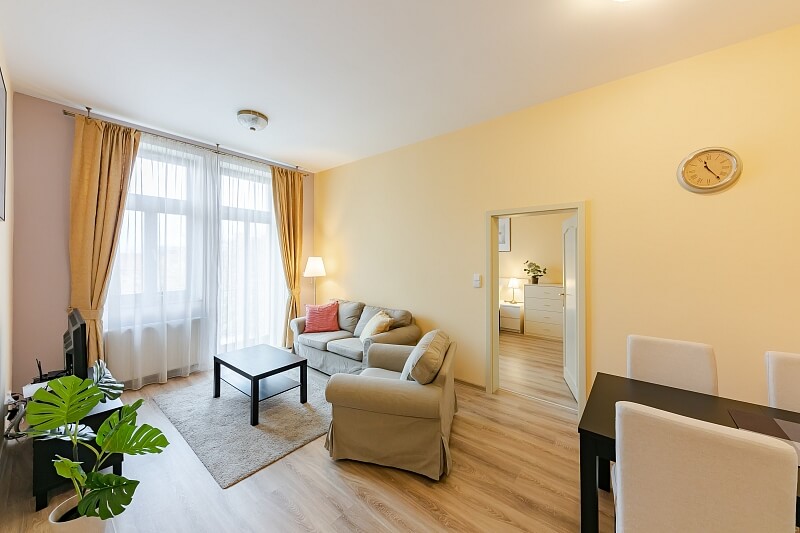 Máchova, Vinohrady - Prague 2 | Rent, Apartment Two-bedroom (3+kk), 66 m²