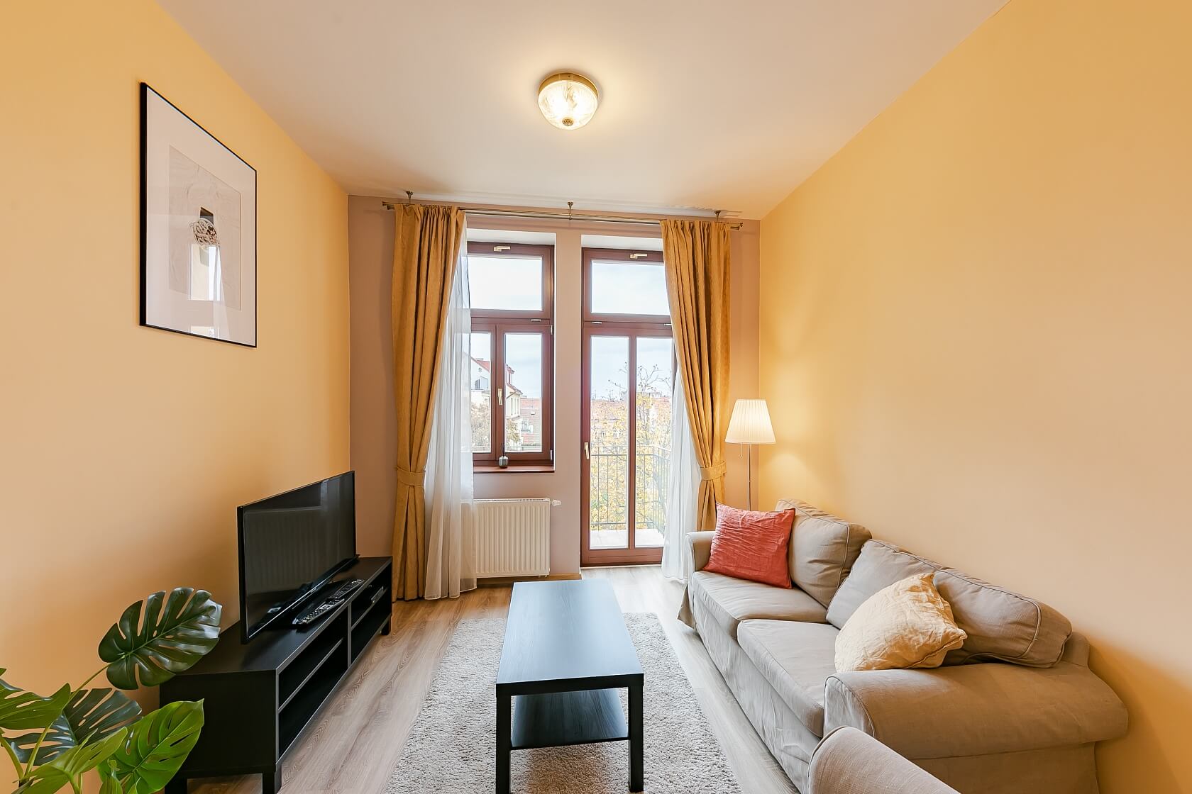 Máchova, Vinohrady - Prague 2 | Rent, Apartment Two-bedroom (3+kk), 66 m²