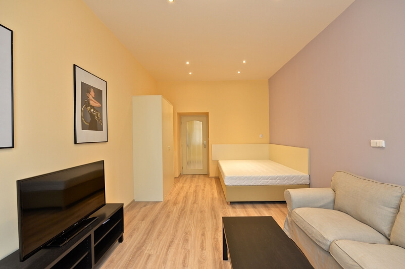 Máchova, Vinohrady - Prague 2 | Rent, Apartment Studio (1+1), 40 m²