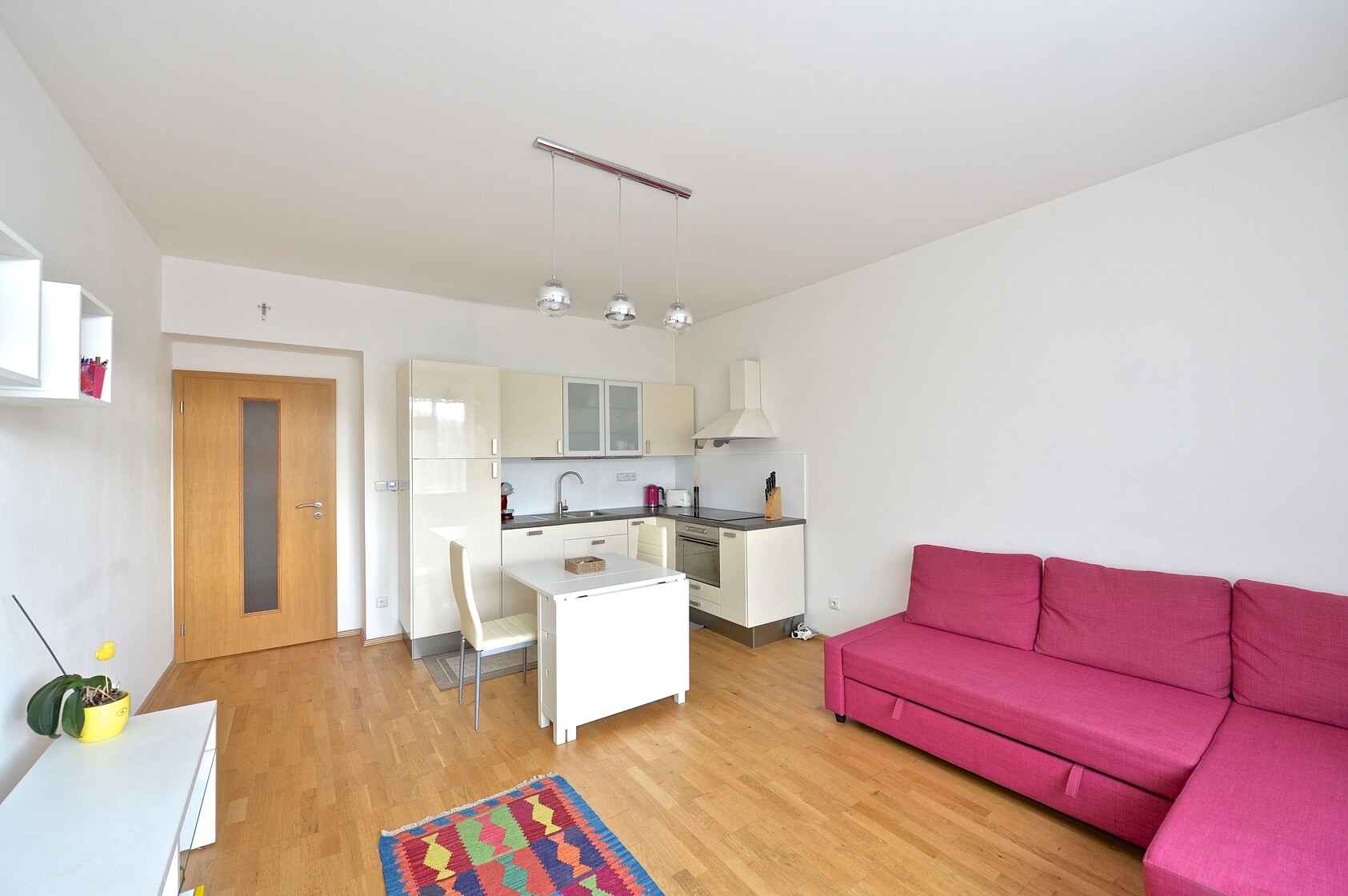 Plzeňská, Smíchov - Prague 5 | Rent, Apartment One-bedroom (2+kk), 62 m²