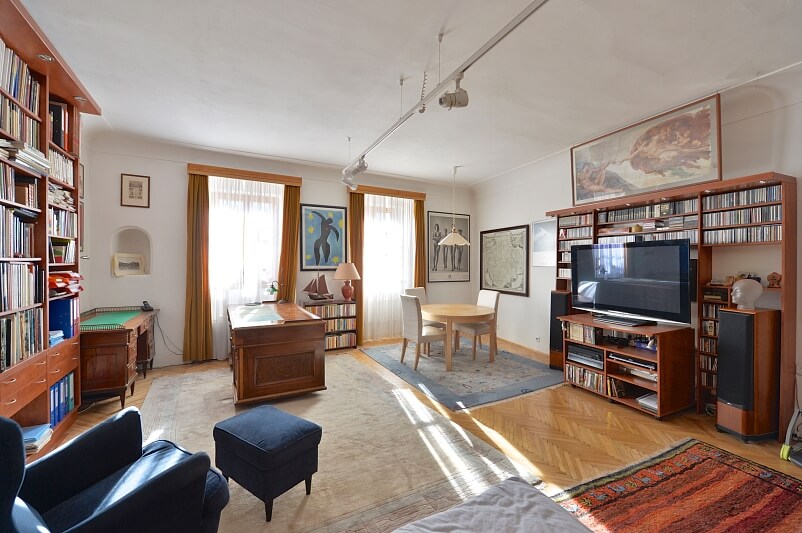 Nerudova, Malá Strana - Praha 1 | Pronájem, Byt 1+1, 48 m²