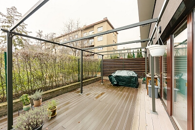 Služská, Kobylisy - Prague 8 | Rent, Apartment One-bedroom (2+kk), 94 m²