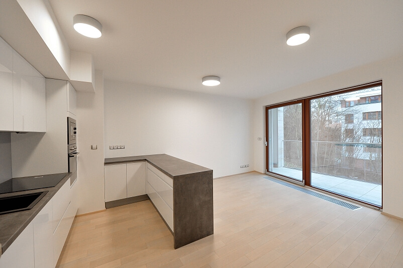 U Nikolajky, Smíchov - Prague 5 | Rent, Apartment One-bedroom (2+kk), 56 m²