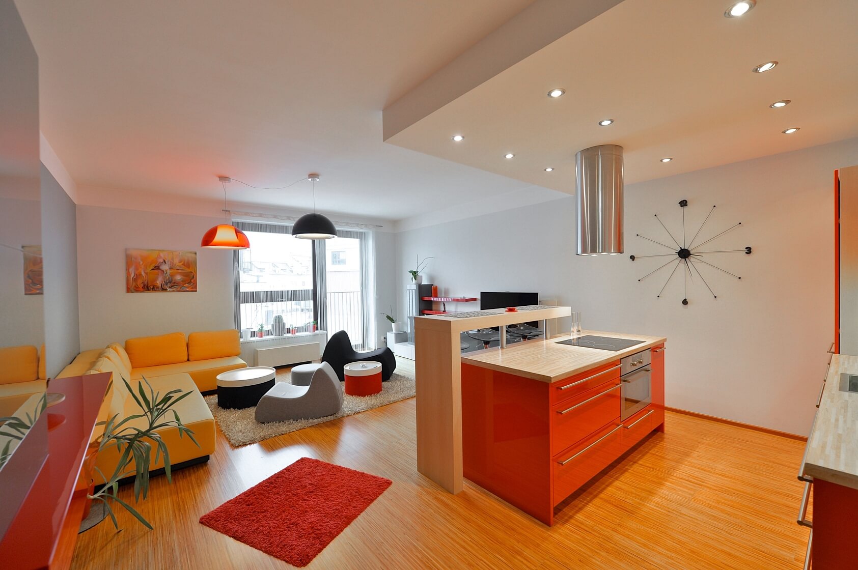 U Uranie, Holešovice - Praha 7 | Pronájem, Byt 2+kk, 78 m²