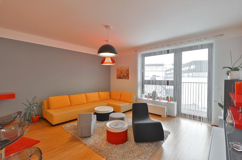 U Uranie, Holešovice - Prague 7 | Rent, Apartment One-bedroom (2+kk), 78 m²