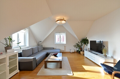 Lucemburská, Vinohrady - Praha 3 | Pronájem, Byt 2+1, 87 m²