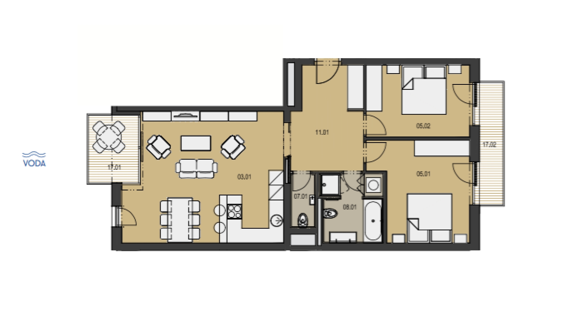 Libeň - Praha 8 | Prodej, Byt 3+kk, 93 m²