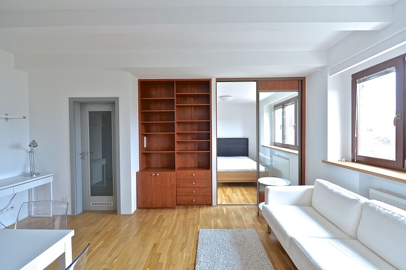 Vostrovská, Dejvice - Prague 6 | Rent, Apartment One-bedroom (2+kk), 48 m²