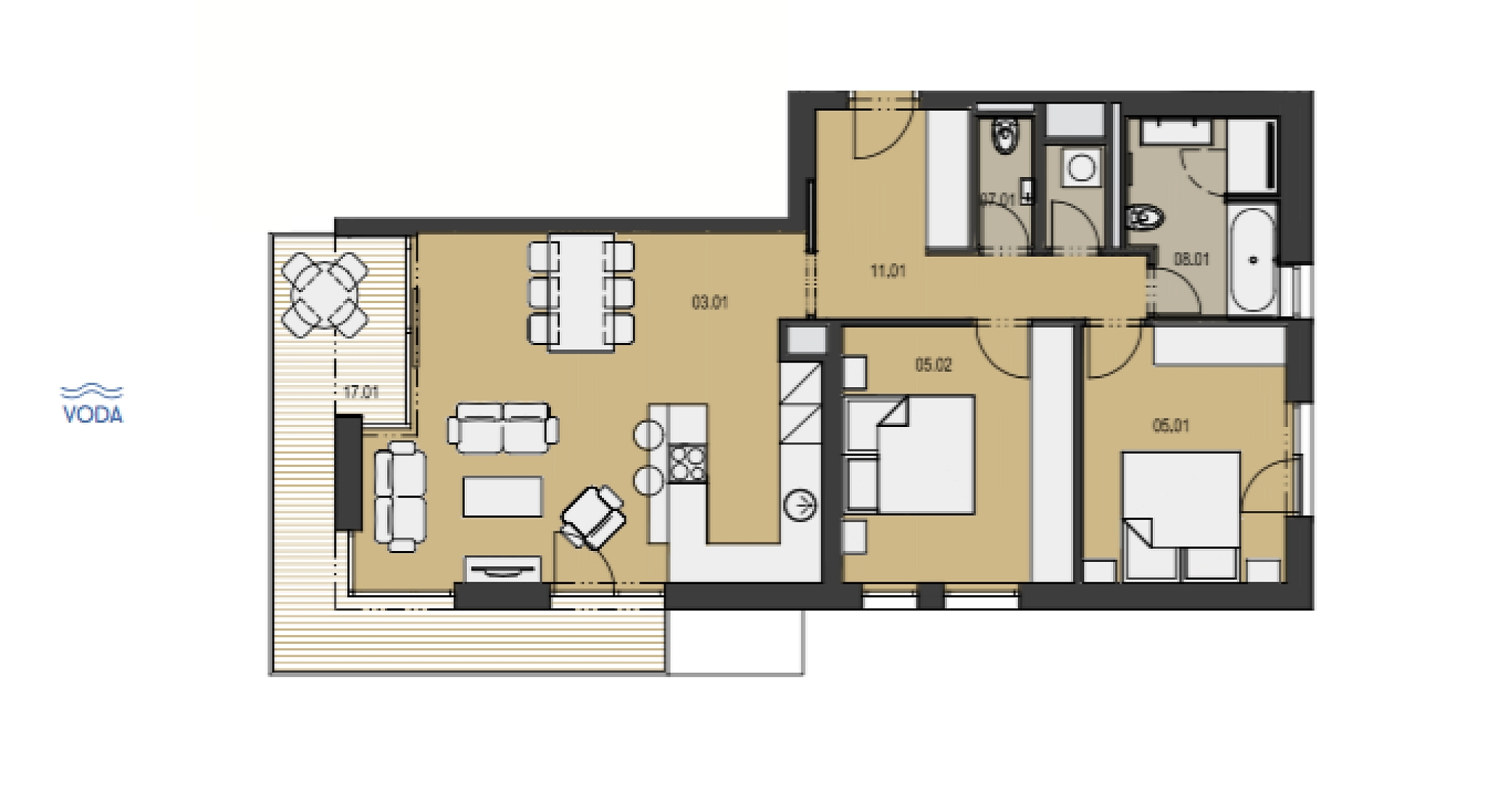 Libeň - Praha 8 | Prodej, Byt 3+kk, 97 m²