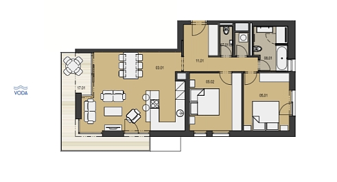 Libeň - Praha 8 | Prodej, Byt 3+kk, 97 m²