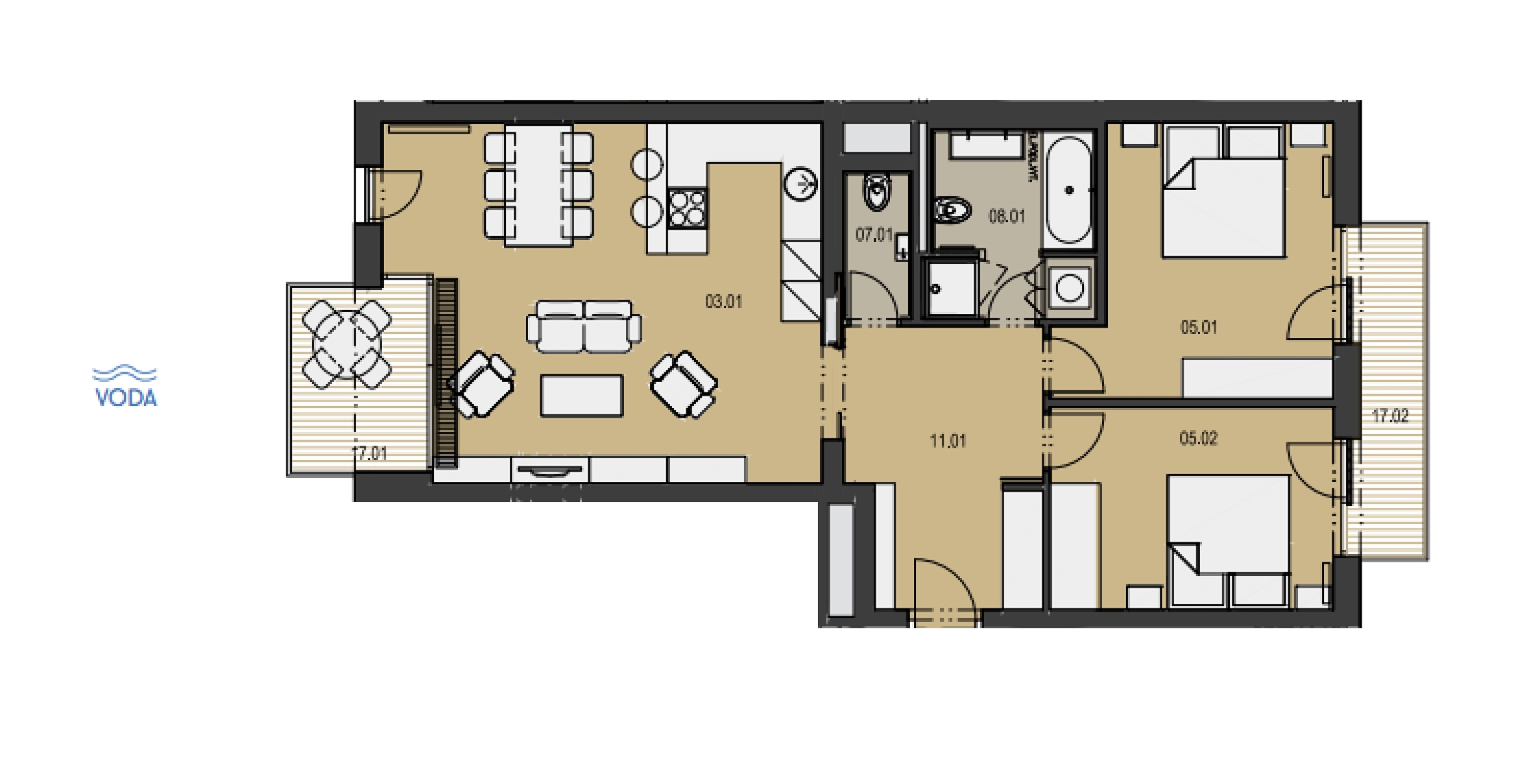 Libeň - Praha 8 | Prodej, Byt 3+kk, 92 m²