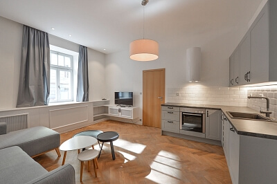 Grafická, Smíchov - Prague 5 | Rent, Apartment One-bedroom (2+kk), 45 m²