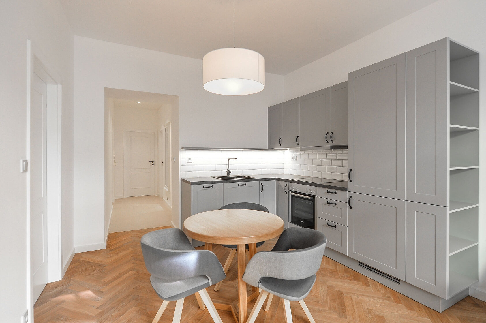 Grafická, Smíchov - Prague 5 | Rent, Apartment Two-bedroom (3+kk), 59 m²