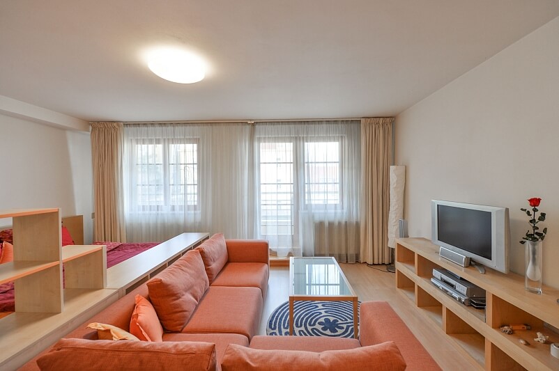 Šlikova, Břevnov - Prague 6 | Rent, Apartment Studio (1+kk), 62 m²