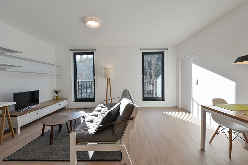 V Šáreckém údolí, Dejvice - Prague 6 | Rent, Apartment One-bedroom (2+kk), 48 m²