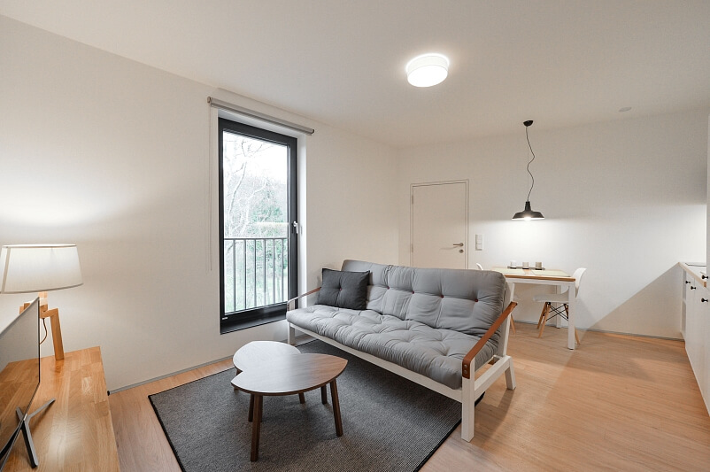 V Šáreckém údolí, Dejvice - Prague 6 | Rent, Apartment One-bedroom (2+kk), 36 m²